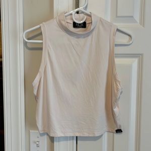 Nux Mock Neck Crop M